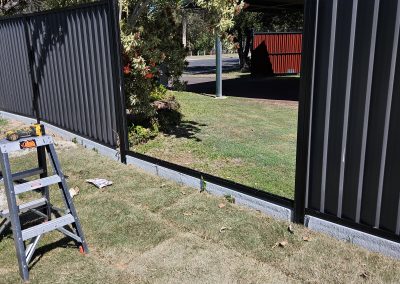 Colorbond Fence Build Redcliffe Brisbane